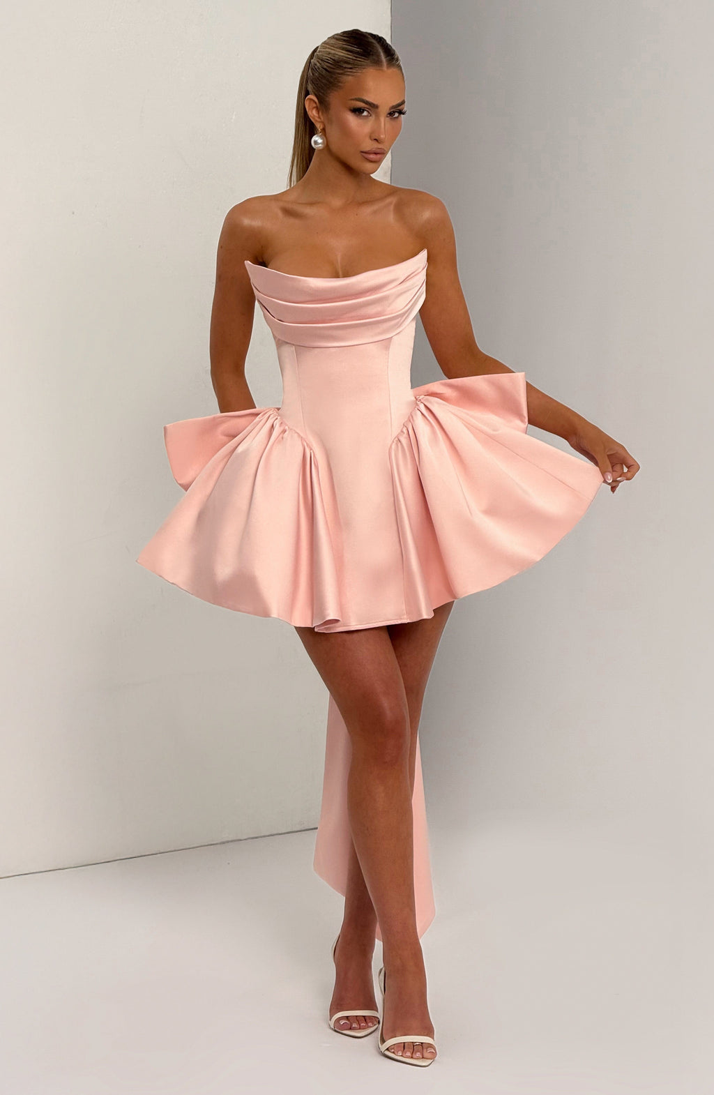 Trinity Mini Dress - Blush Avalabel