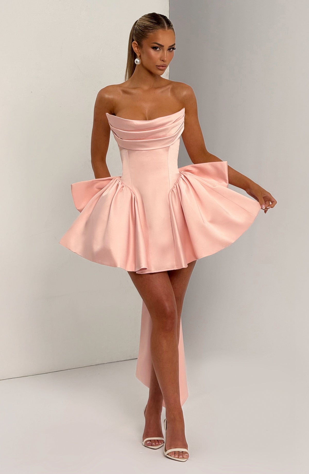 Trinity Mini Dress - Blush Avalabel