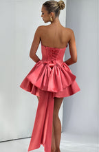 Trinity Mini Dress - Coral Pink Avalabel