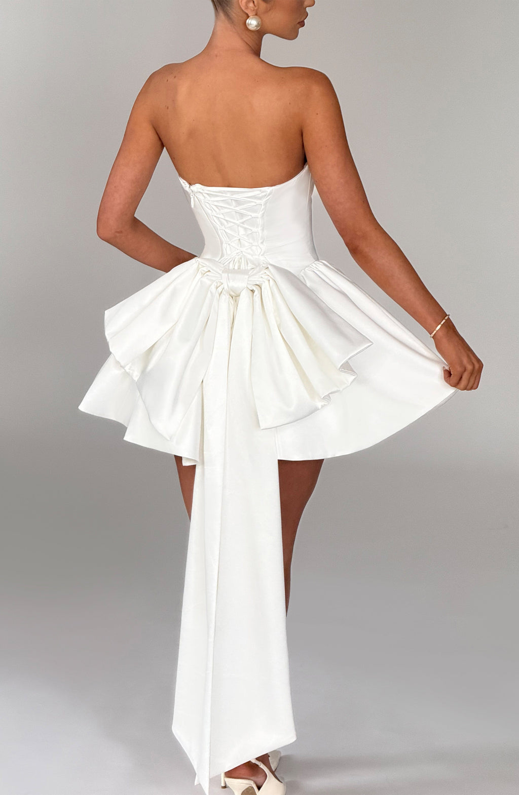 Trinity Mini Dress - Ivory Avalabel