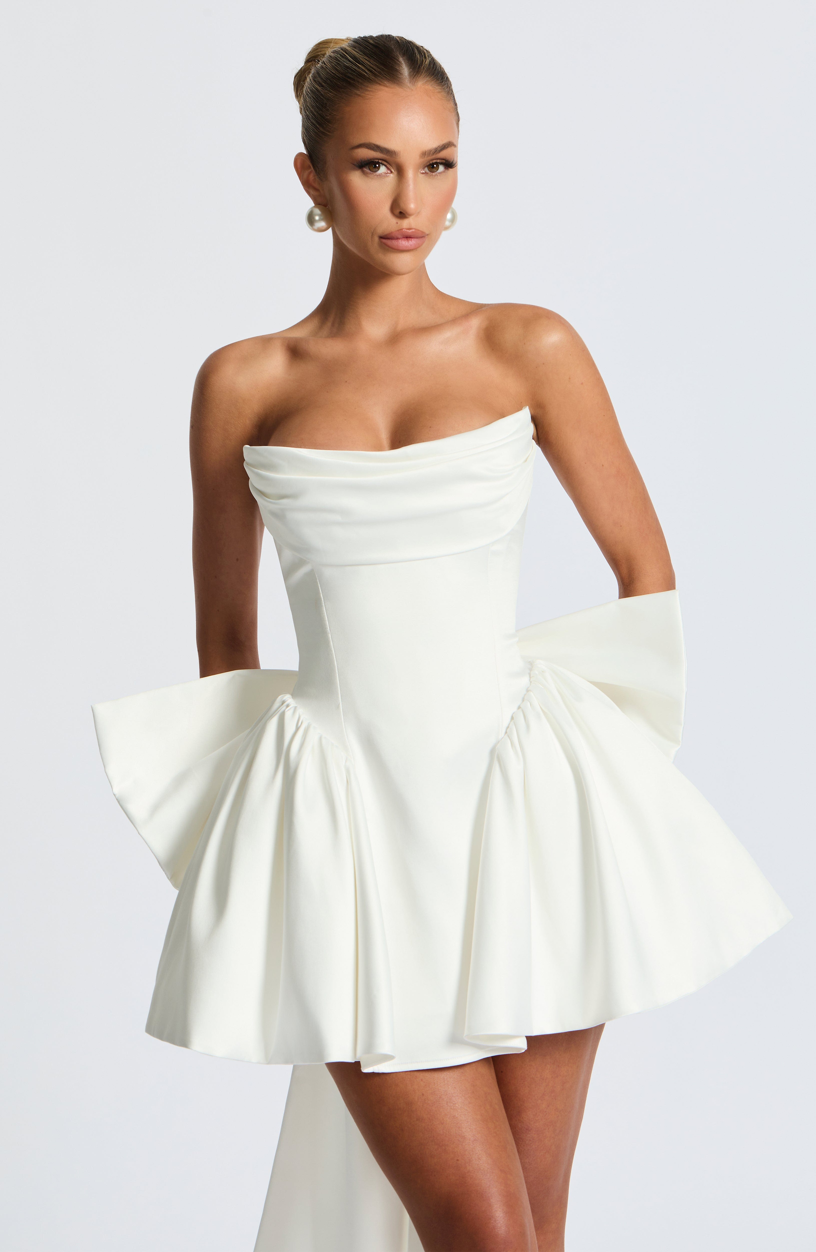 Trinity Mini Dress - Ivory Avalabel