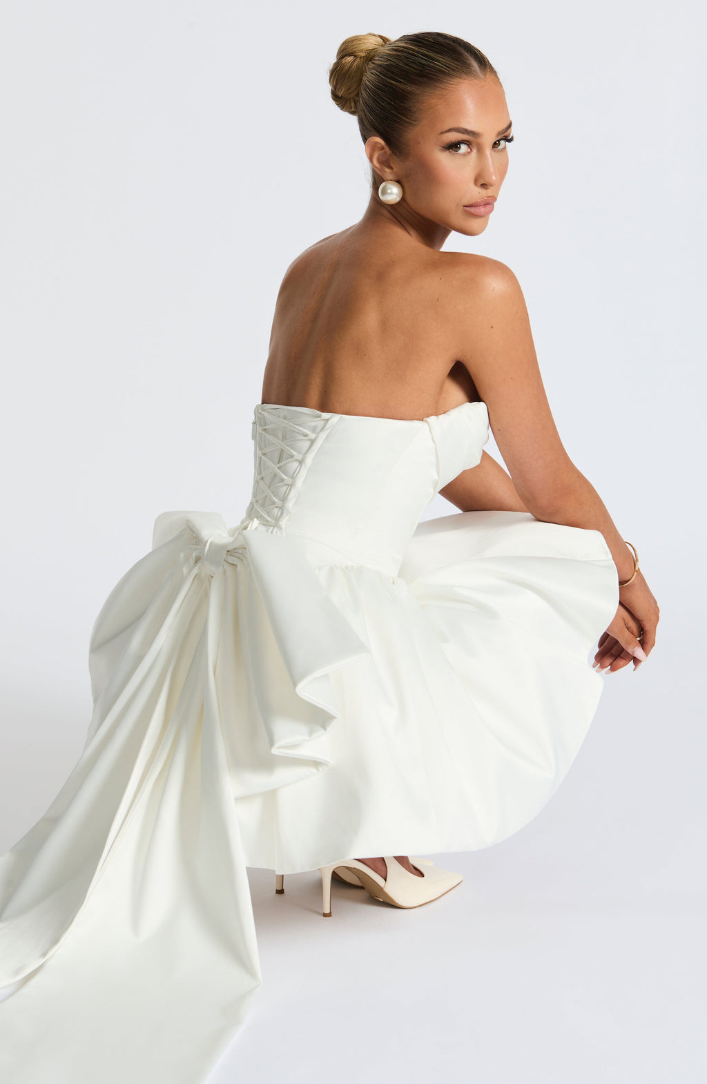 Trinity Mini Dress - Ivory Avalabel