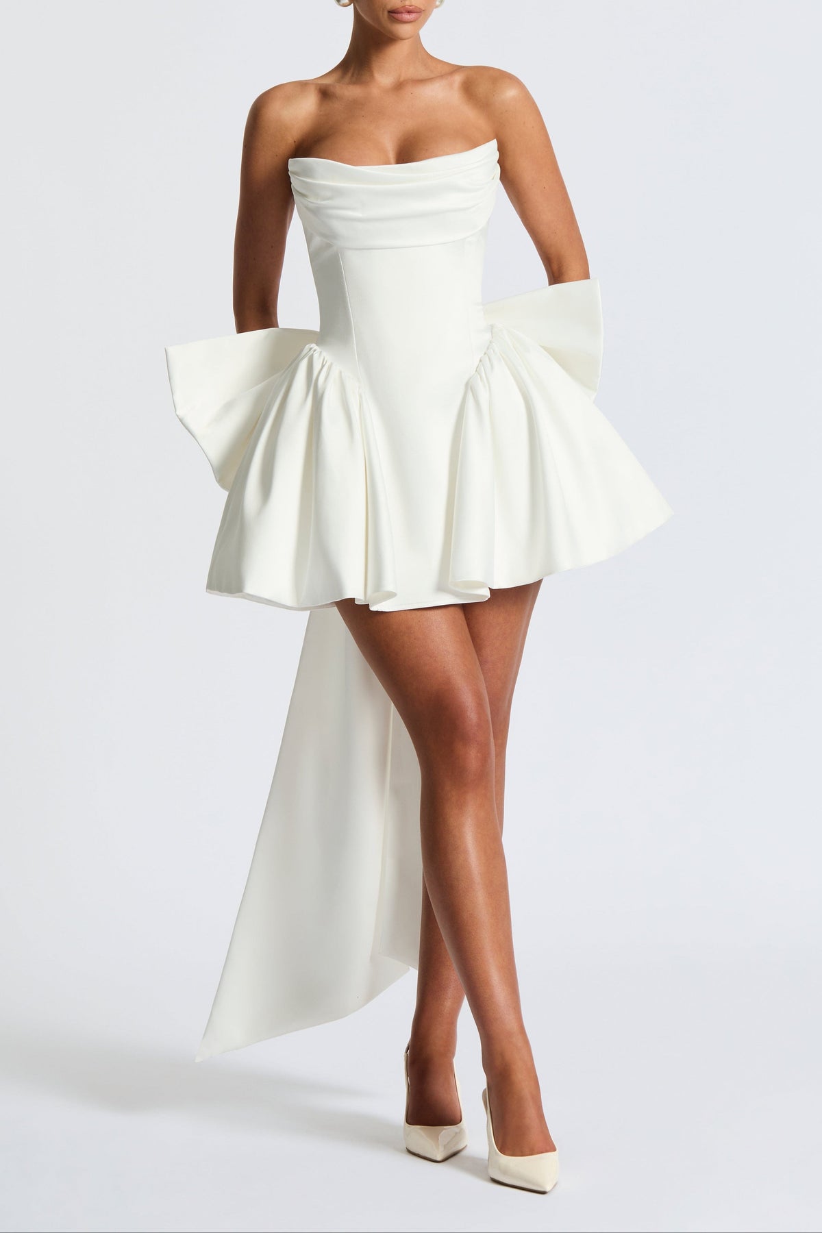 Trinity Mini Dress - Ivory Avalabel