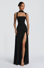 Tullulah Maxi Dress - Black Avalabel