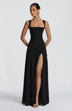 Tullulah Maxi Dress - Black Avalabel