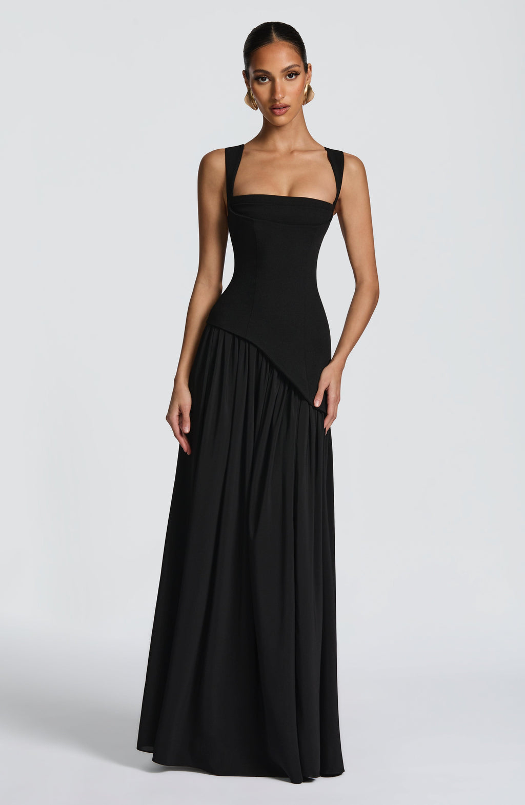 Tullulah Maxi Dress - Black Avalabel