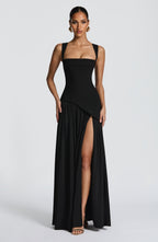 Tullulah Maxi Dress - Black Avalabel