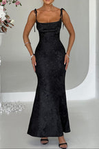Whitney Maxi Dress - Black Avalabel