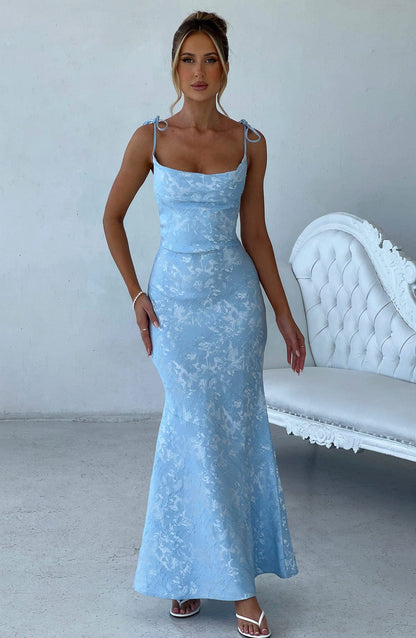 Whitney Maxi Dress - Blue Avalabel