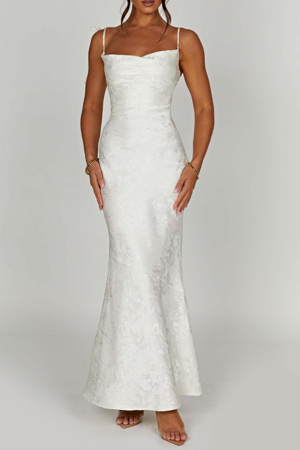 Whitney Maxi Dress - Ivory Avalabel