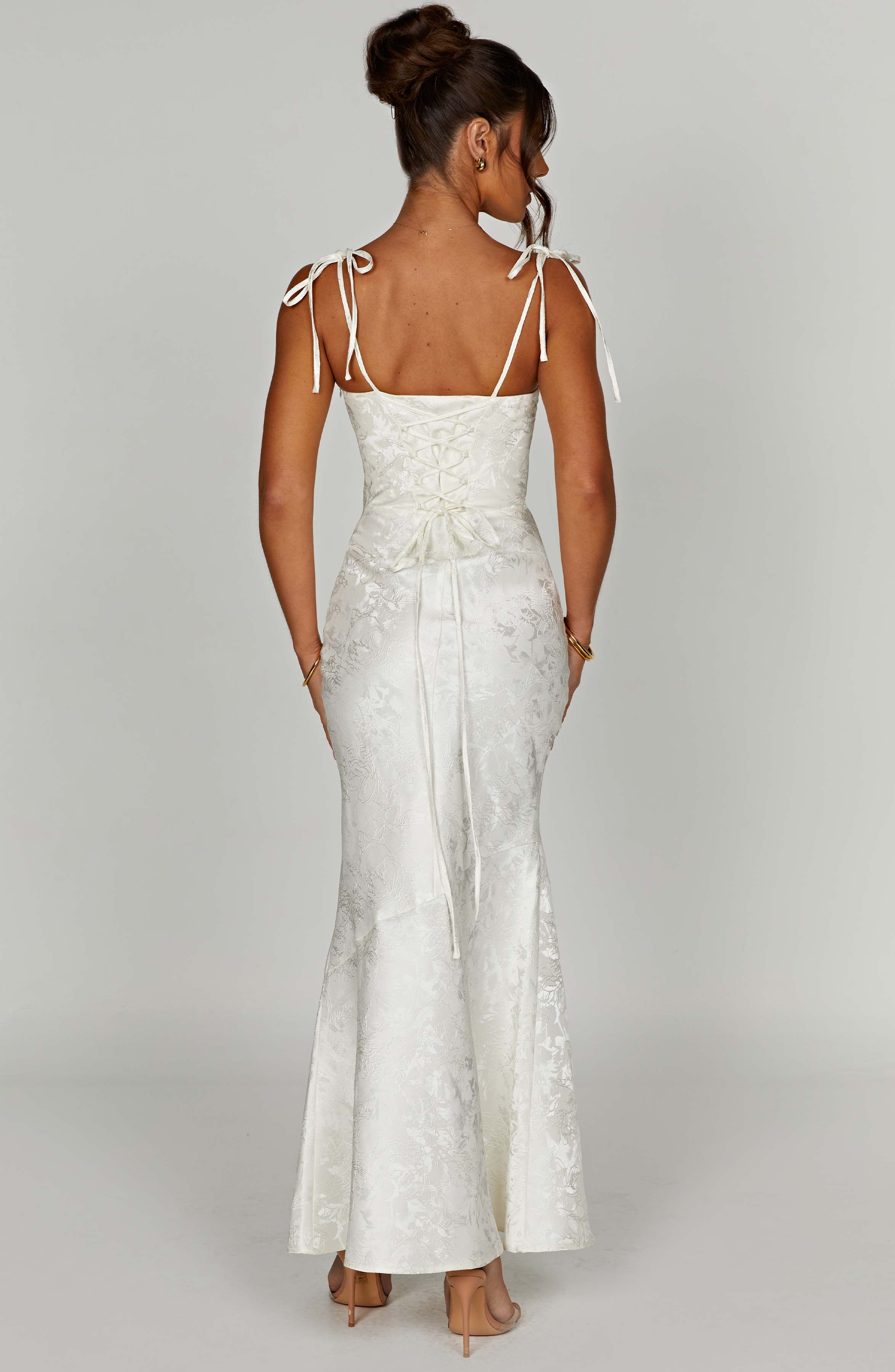 Whitney Maxi Dress - Ivory Avalabel