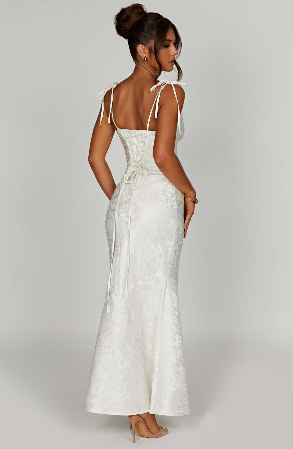 Whitney Maxi Dress - Ivory Avalabel