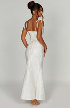 Whitney Maxi Dress - Ivory Avalabel