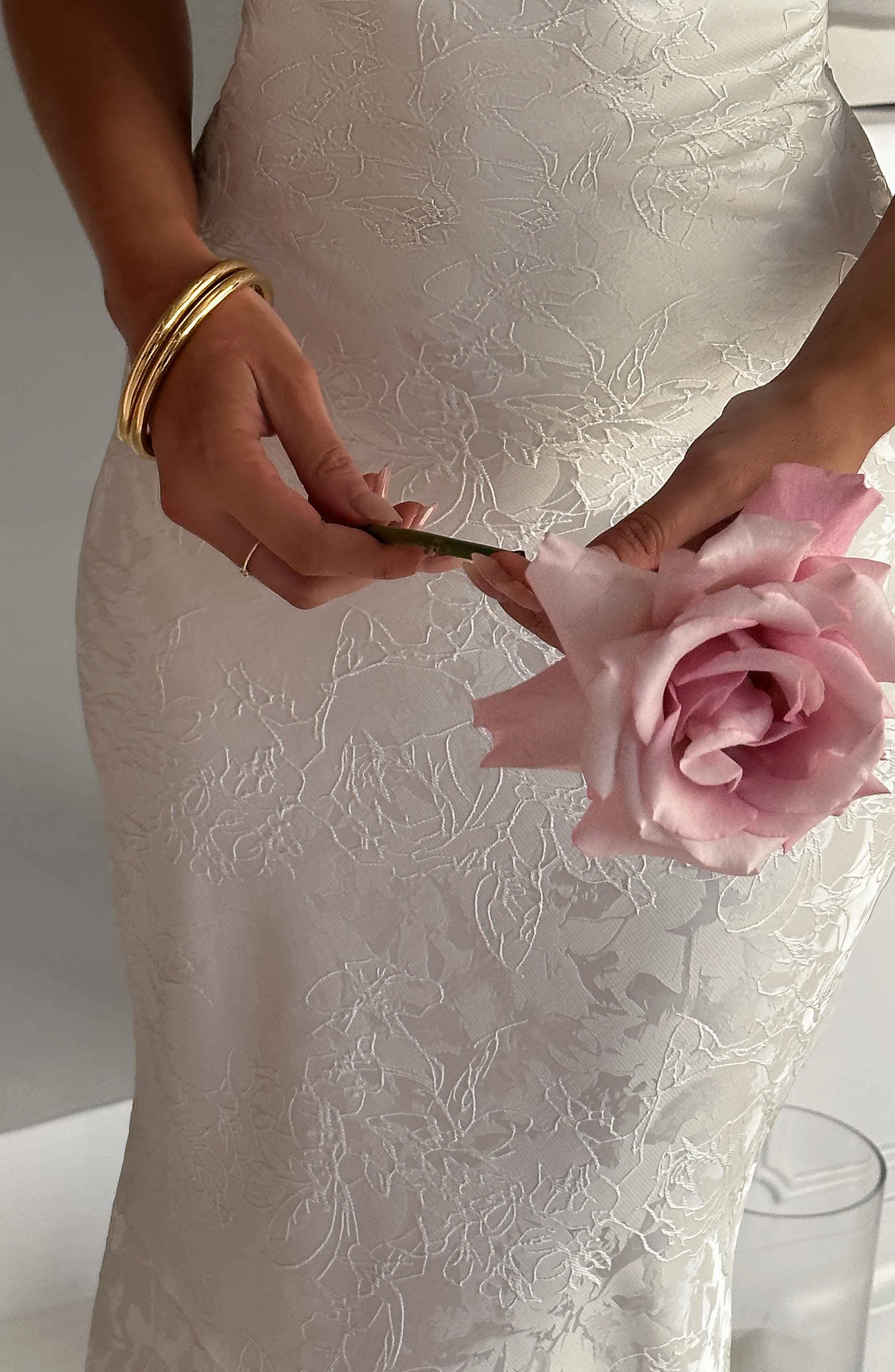 Whitney Maxi Dress - Ivory Avalabel