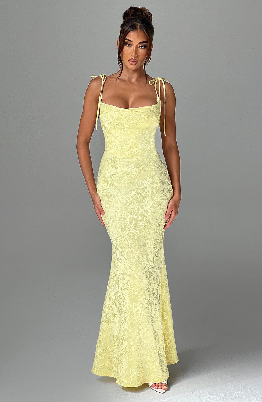 Whitney Maxi Dress - Lemon Avalabel