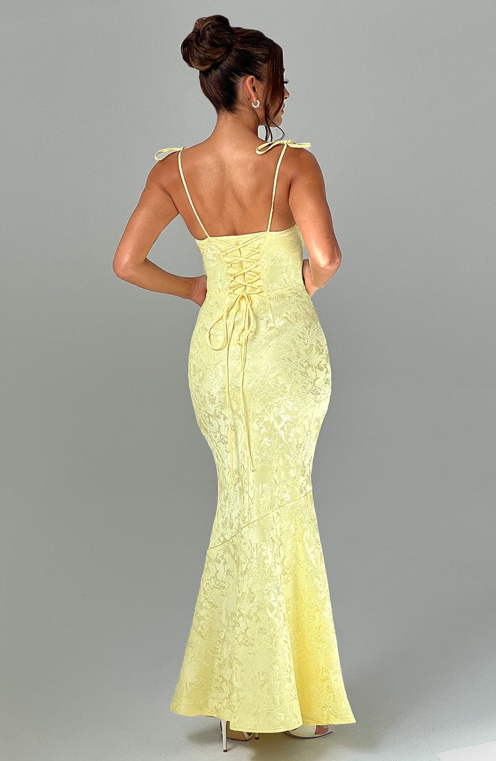 Whitney Maxi Dress - Lemon Avalabel