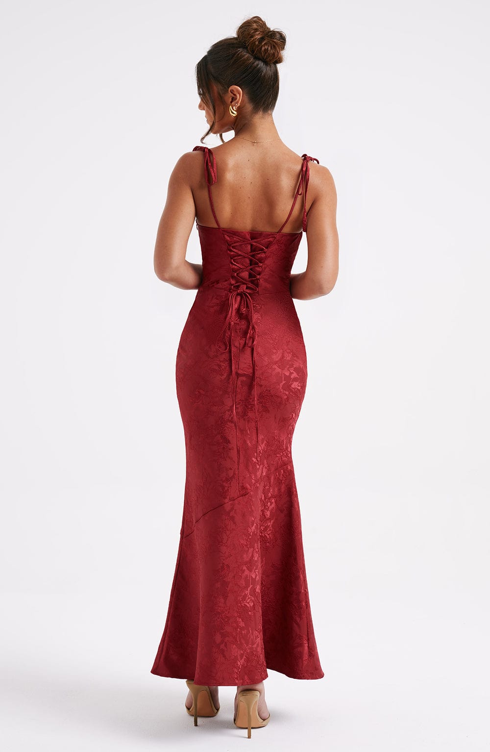 Whitney Maxi Dress - Red Avalabel