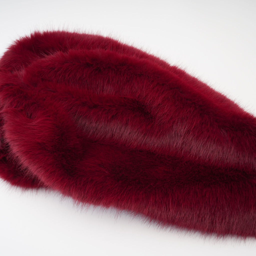 Wivika velvet fur dress Avalabel