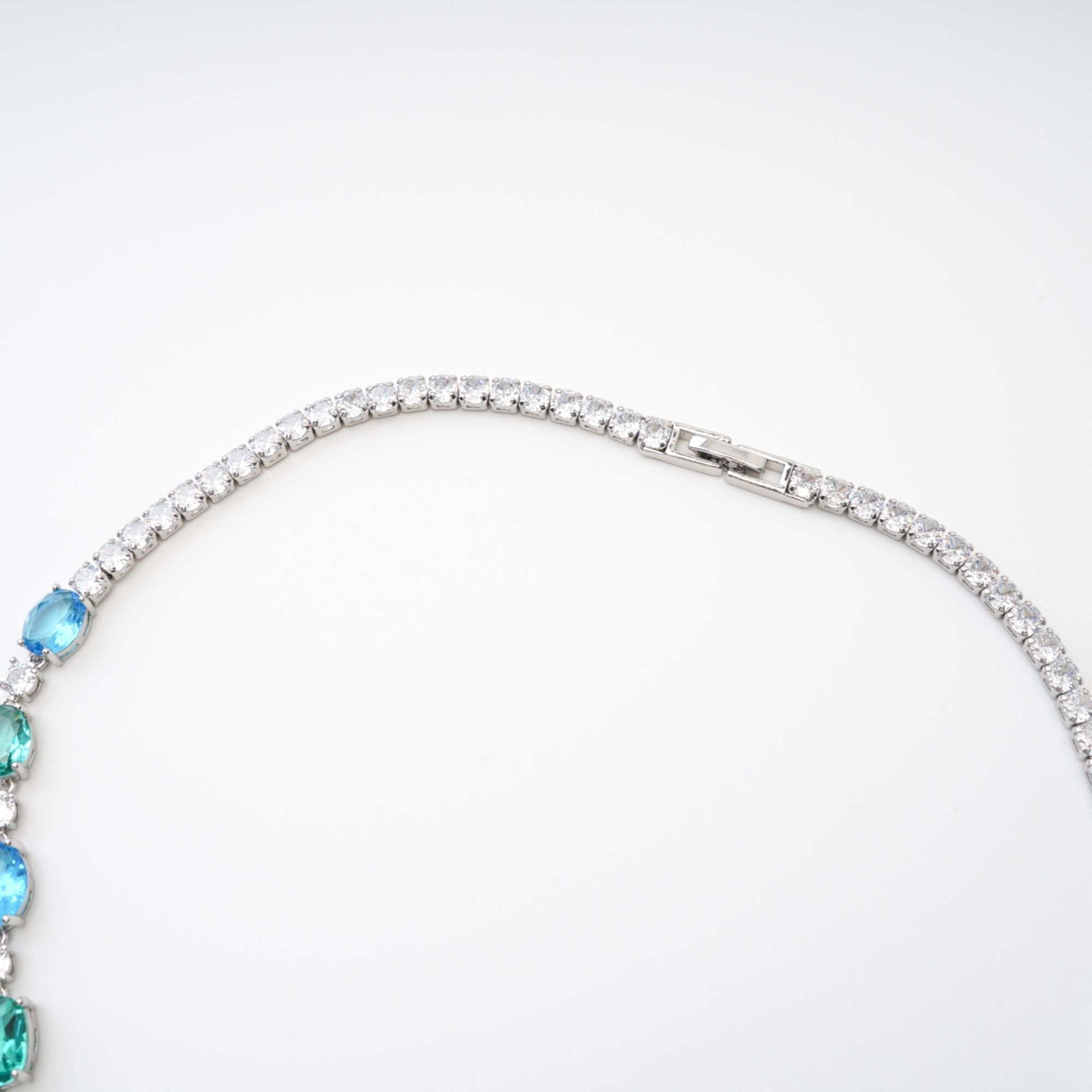 Yvette Drop Pendant Crystal Necklace Avalabel